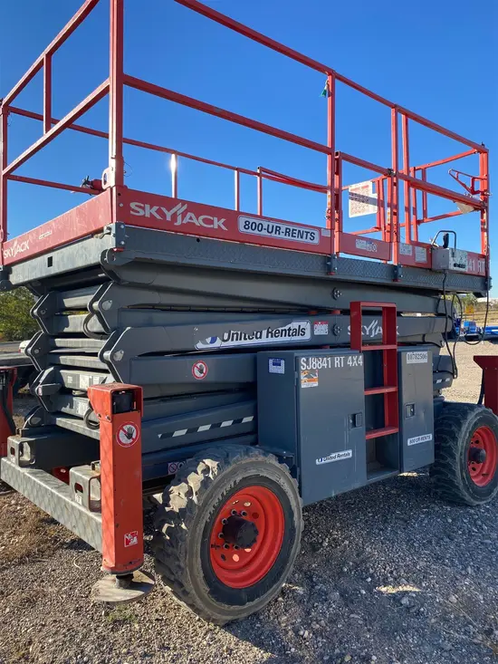 2018 Skyjack SJ8841RT Rough Terrain Scissor Lift