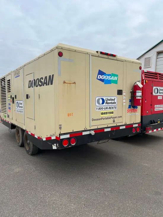 2016 Doosan HP1600WCU-T4FIQ Air Compressor
