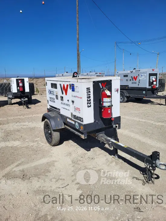2022 Wacker Neuson G25 T4F Diesel Generator