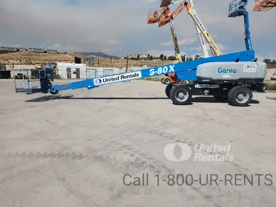 2017 Genie S-80X Boom Lift