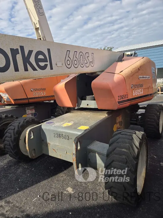 2019 Snorkel 660SJ Boom Lift