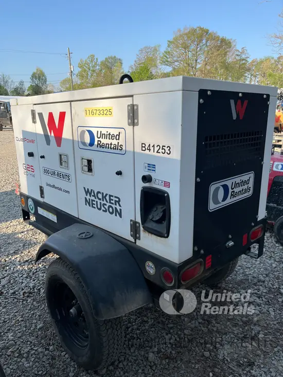 2023 Wacker Neuson G25 T4F Diesel Generator