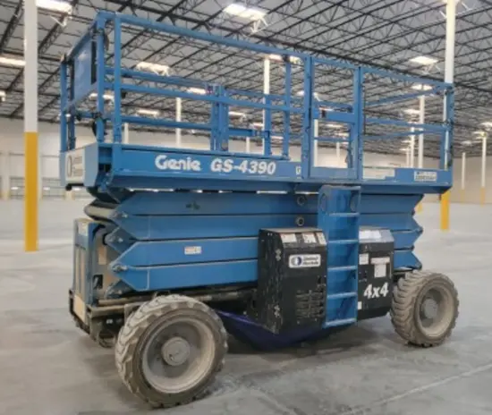 2017 Genie GS-4390 RT Rough Terrain Scissor Lift