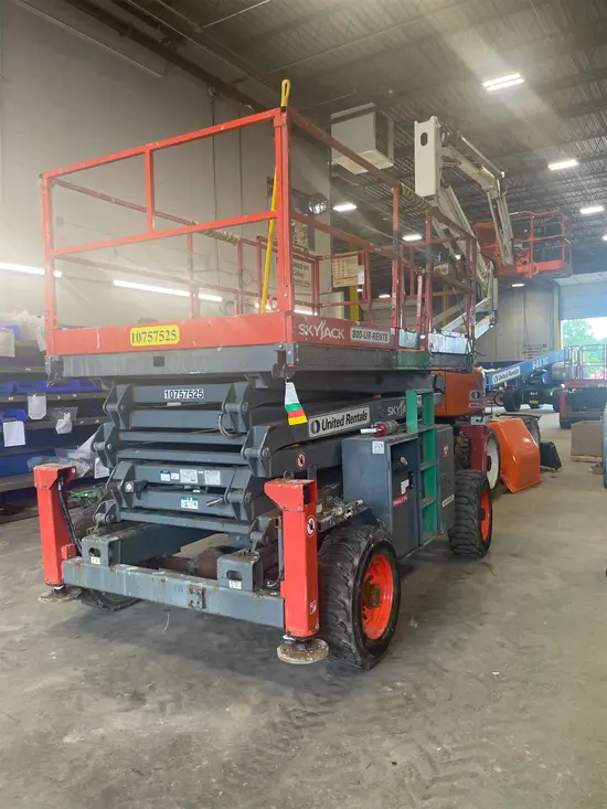 2018 Skyjack SJ8841RT Rough Terrain Scissor Lift