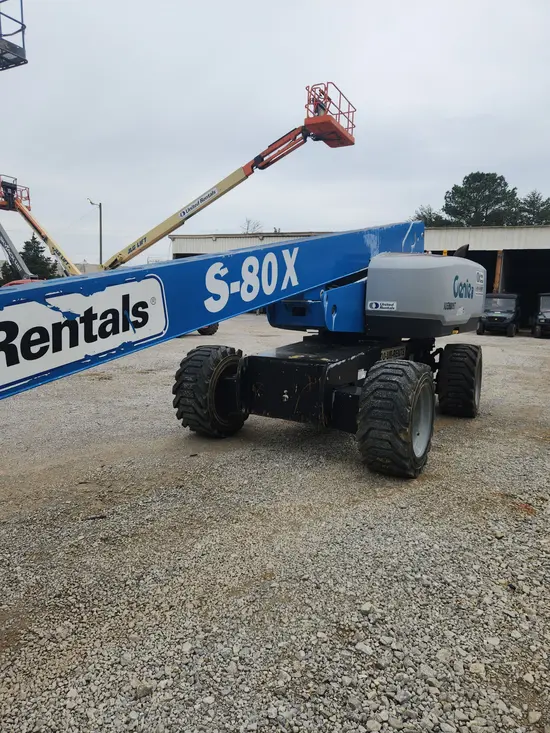 2017 Genie S-80X Boom Lift