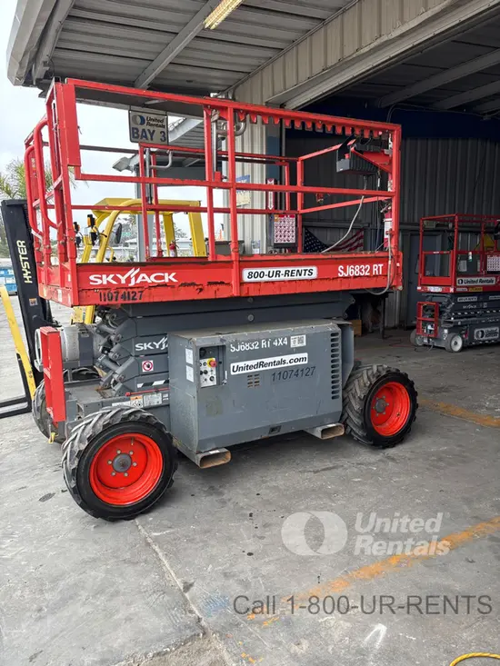 2020 Skyjack SJ6832RT Rough Terrain Scissor Lift