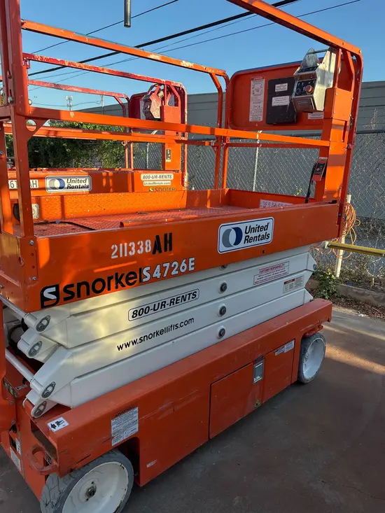 2018 Snorkel S4726E Scissor Lift