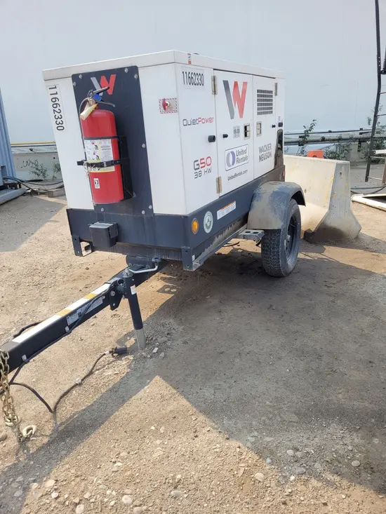 2023 Wacker Neuson G50 T4F 600V Diesel Generator