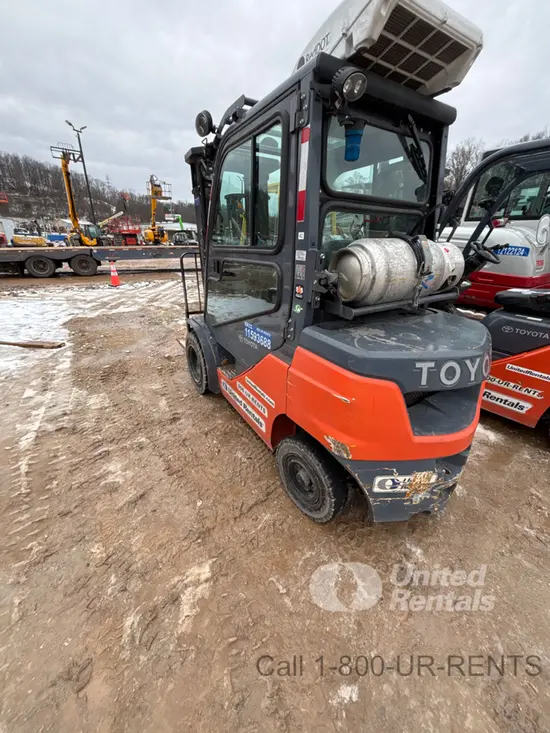2023 Toyota 50-8FGU25 LP Warehouse Forklift