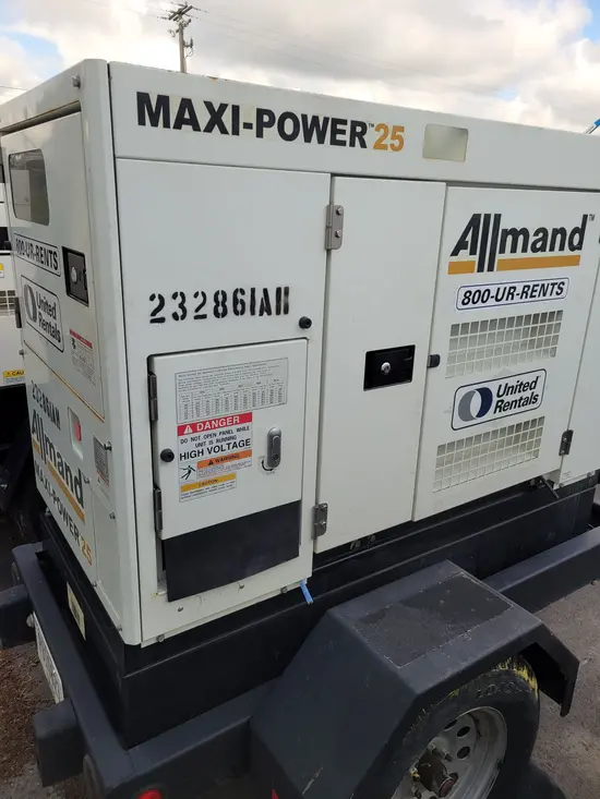 2019 Allmand MP25 Diesel Generator