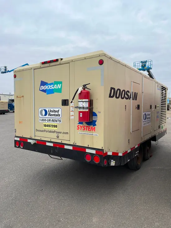 2016 Doosan HP1600WCU-T4FIQ Air Compressor