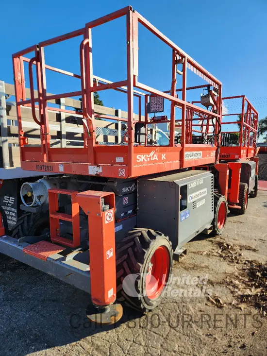 2019 Skyjack SJ6826RT Rough Terrain Scissor Lift