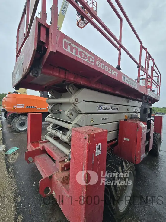 2017 MEC 6092RT Rough Terrain Scissor Lift