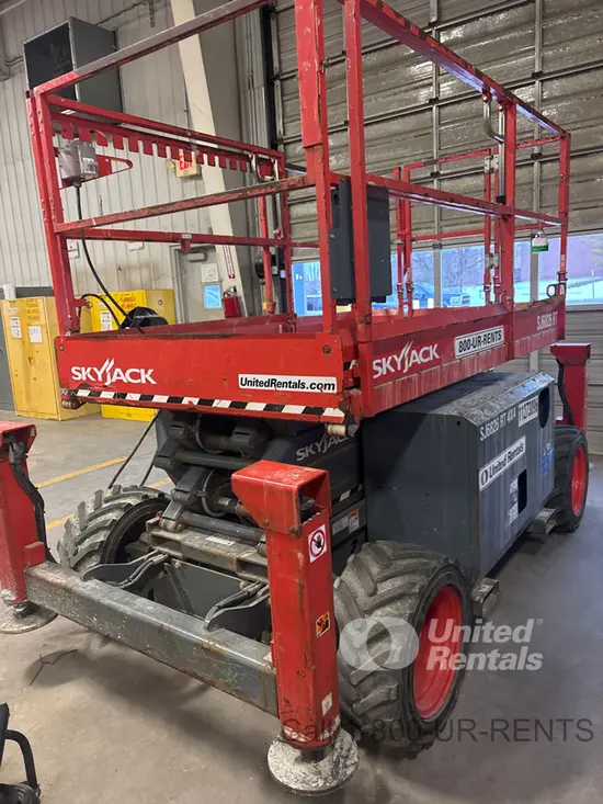 2021 Skyjack SJ6826RT Rough Terrain Scissor Lift