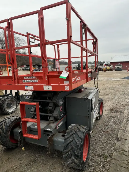 2018 Skyjack SJ6832RT Rough Terrain Scissor Lift