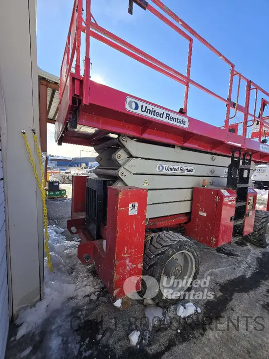 2017 MEC 6092RT Rough Terrain Scissor Lift