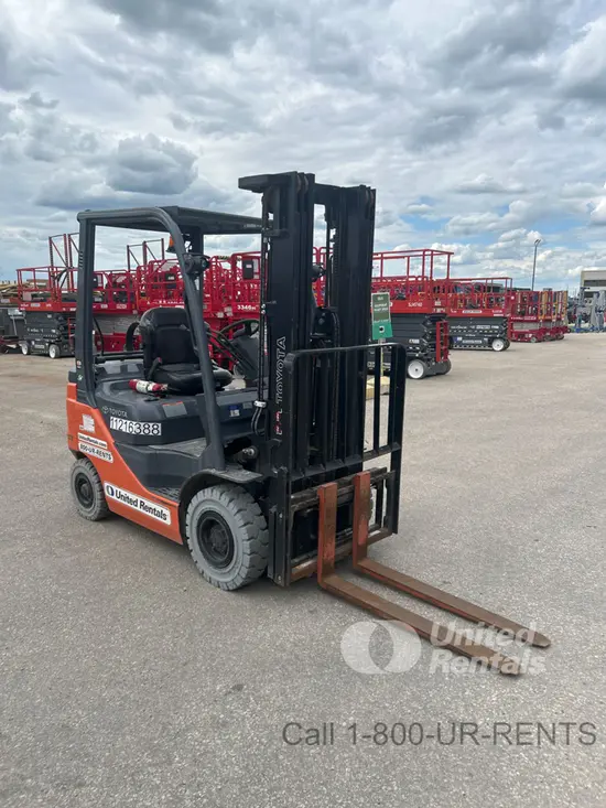 2021 Toyota 8FGU15 Warehouse Forklift