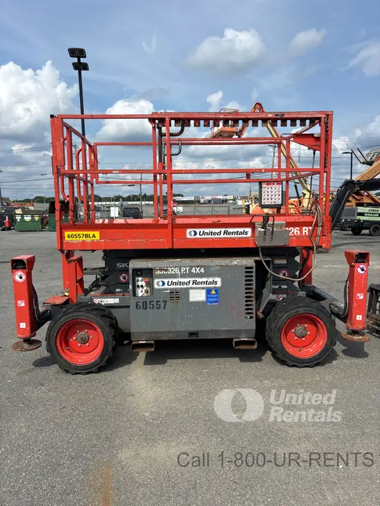 2018 Skyjack SJ6826RT Rough Terrain Scissor Lift