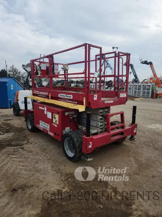 2017 MEC 4069RT Rough Terrain Scissor Lift