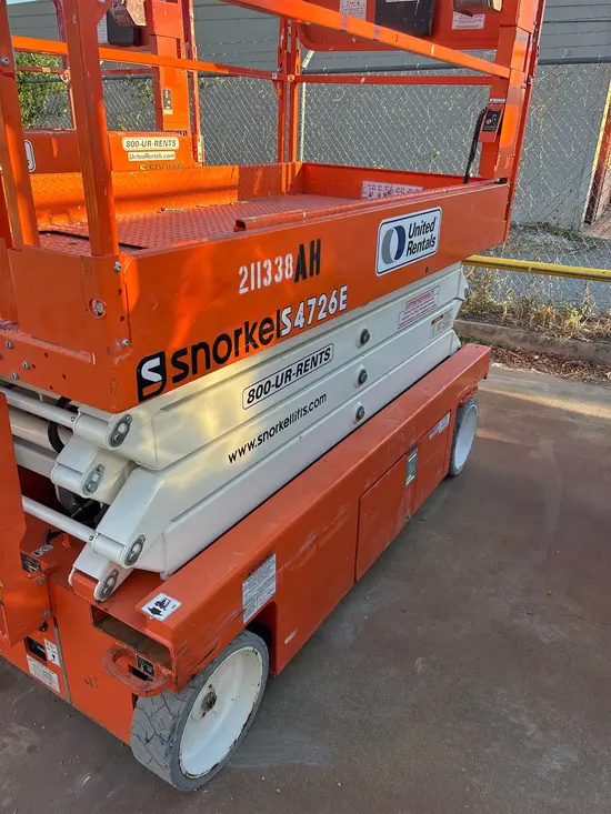 2018 Snorkel S4726E Scissor Lift