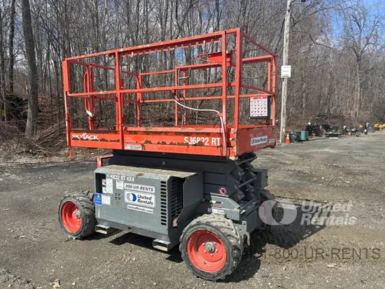 2017 Skyjack SJ6832RT Rough Terrain Scissor Lift