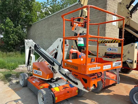 2018 Snorkel A38E Articulating Boom Lift