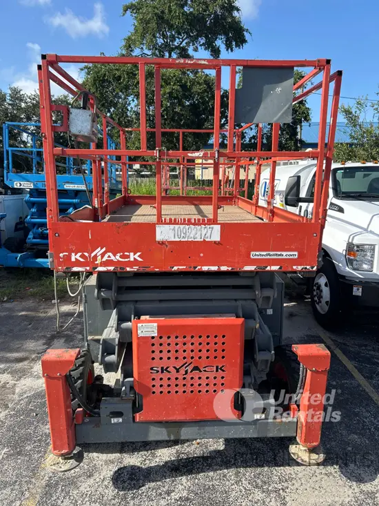 2019 Skyjack SJ8841RT Rough Terrain Scissor Lift
