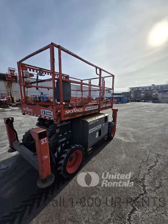 2019 Skyjack SJ6826RT Rough Terrain Scissor Lift