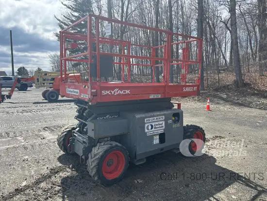 2017 Skyjack SJ6832RT Rough Terrain Scissor Lift