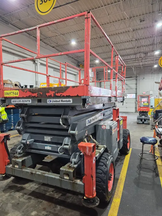 2017 Skyjack SJ8841RT Rough Terrain Scissor Lift