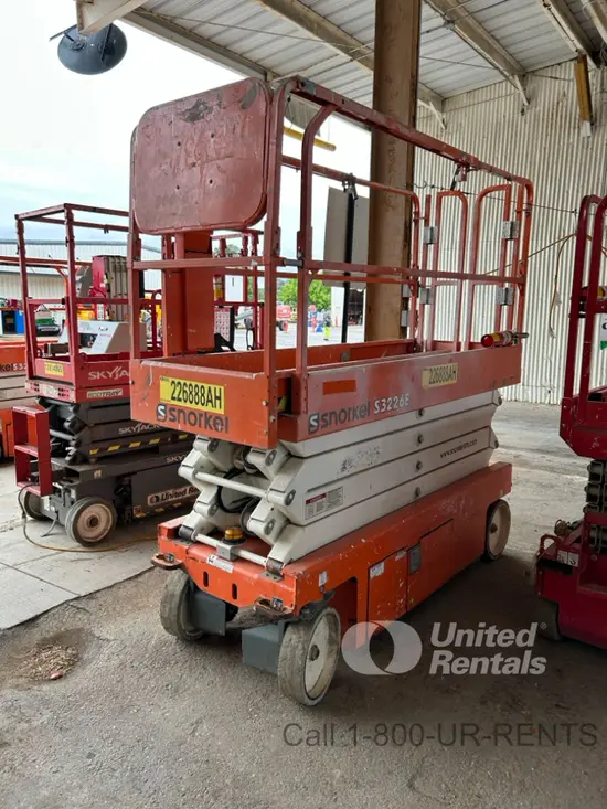 2019 Snorkel S3226E Scissor Lift