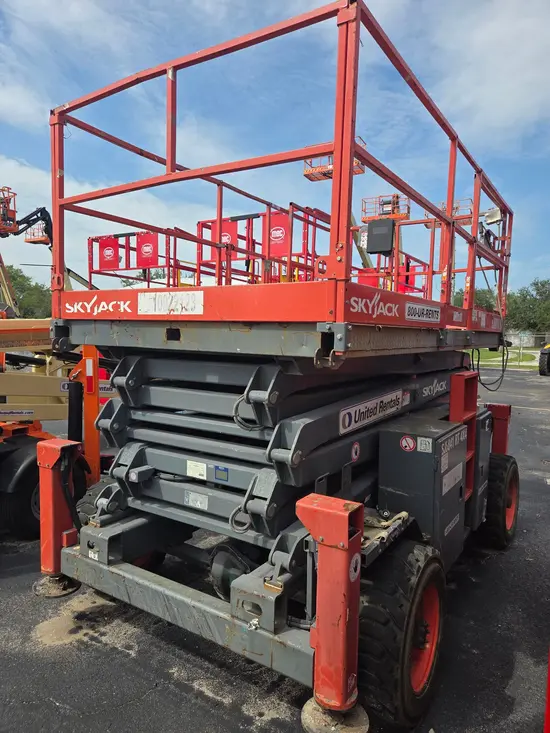 2019 Skyjack SJ8841RT Rough Terrain Scissor Lift
