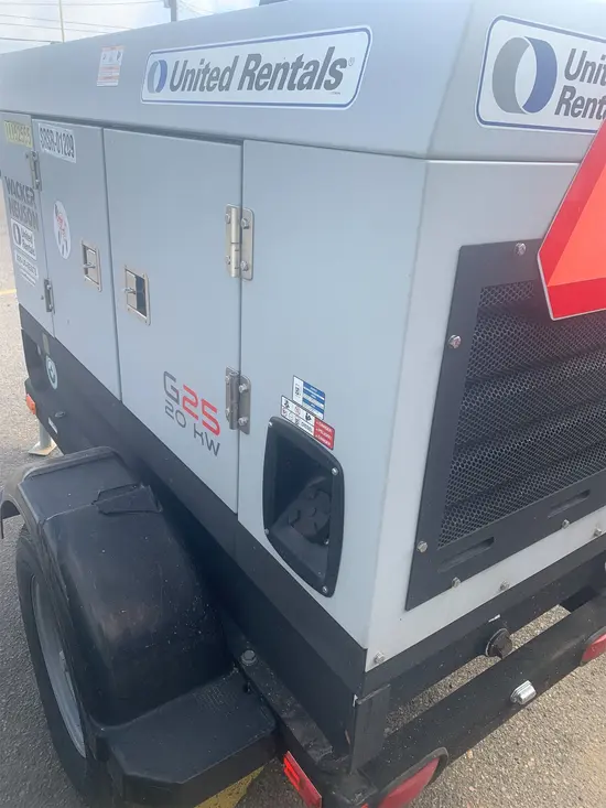 2021 Wacker Neuson G25 T4F Diesel Generator