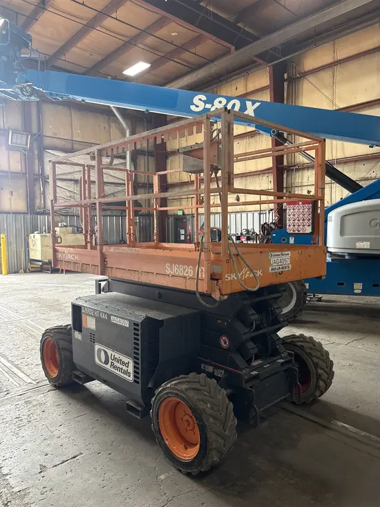 2018 Skyjack SJ6832RT Rough Terrain Scissor Lift