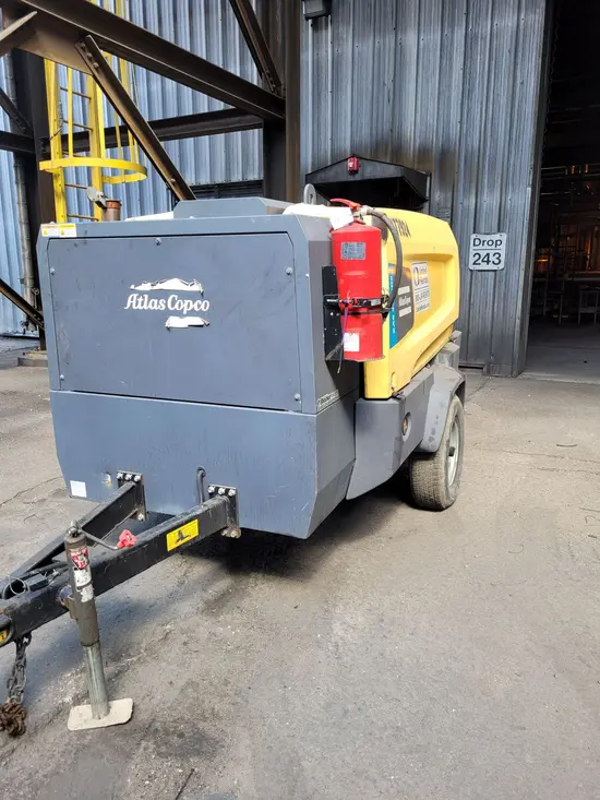 2021 Atlas Copco XATS 440 JD FT4 Air Compressor