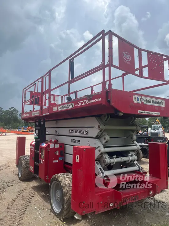 2017 MEC 6092RT Rough Terrain Scissor Lift