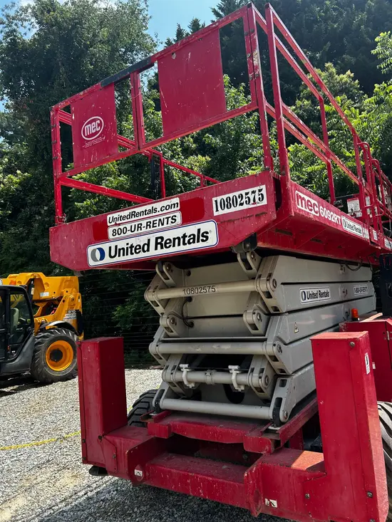 2018 MEC 6092RT Rough Terrain Scissor Lift