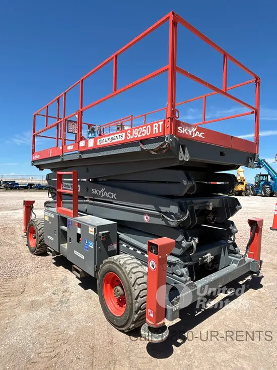 2018 Skyjack SJ9250RT Rough Terrain Scissor Lift