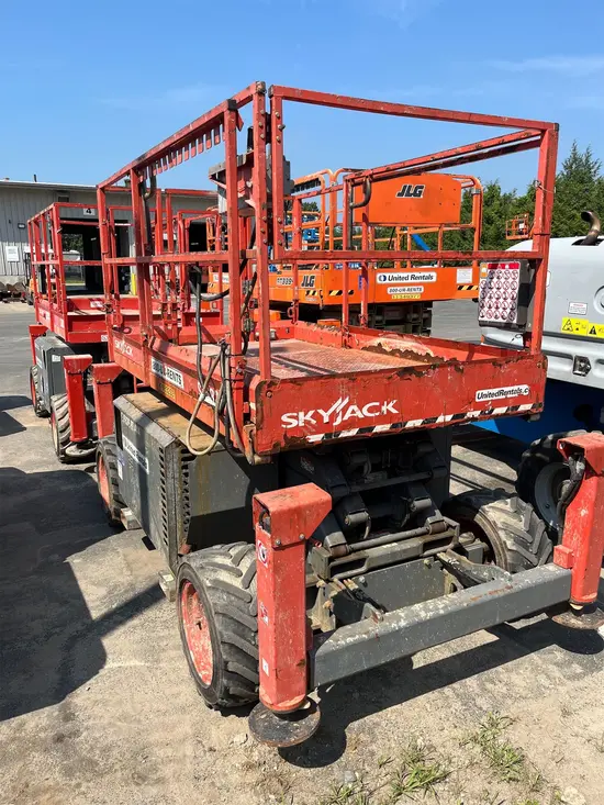 2019 Skyjack SJ6826RT Rough Terrain Scissor Lift