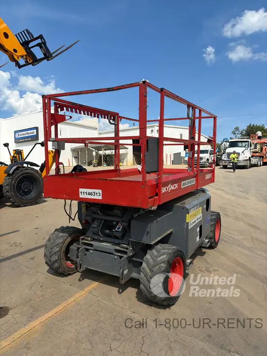2021 Skyjack SJ6826RT Rough Terrain Scissor Lift