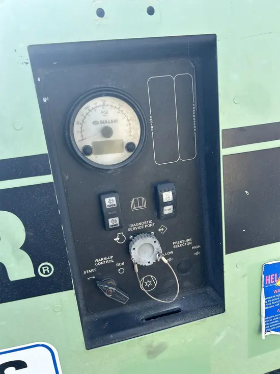 2018 Sullair 185DPQ-KU-T3 Air Compressor