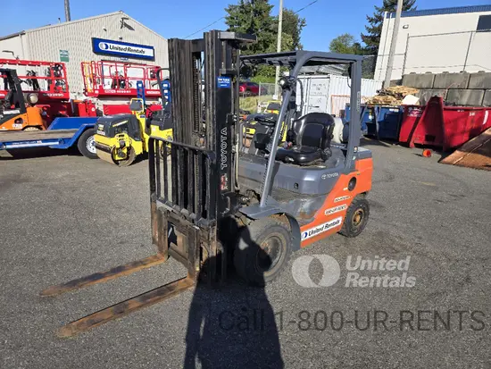 2021 Toyota 8FGU25 Warehouse Forklift