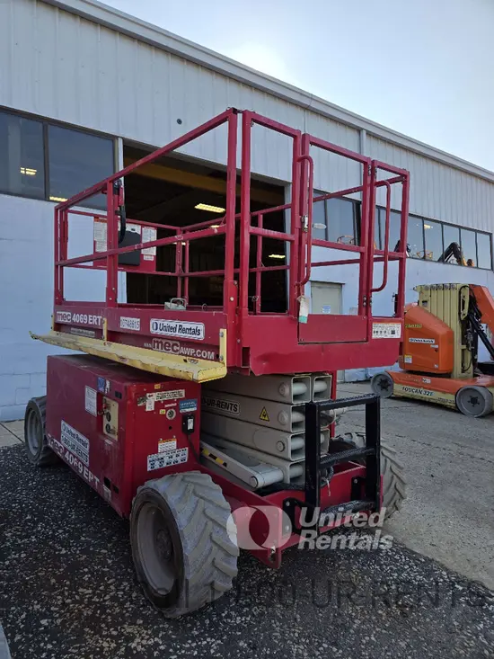 2018 MEC 4069ERT Scissor Lift