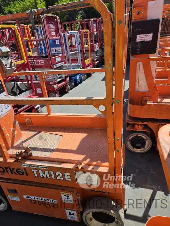 2019 Snorkel TM12E Self-Propelled One-Person Lift