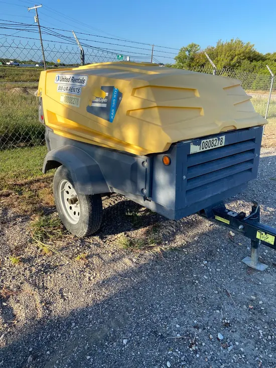 2018 Atlas Copco XAS185KD7 T4F Air Compressor
