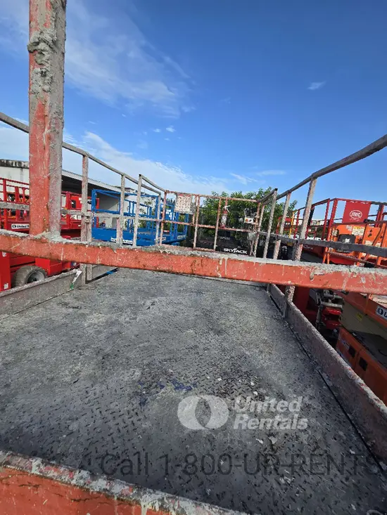 2015 Skyjack SJ8841RT Rough Terrain Scissor Lift