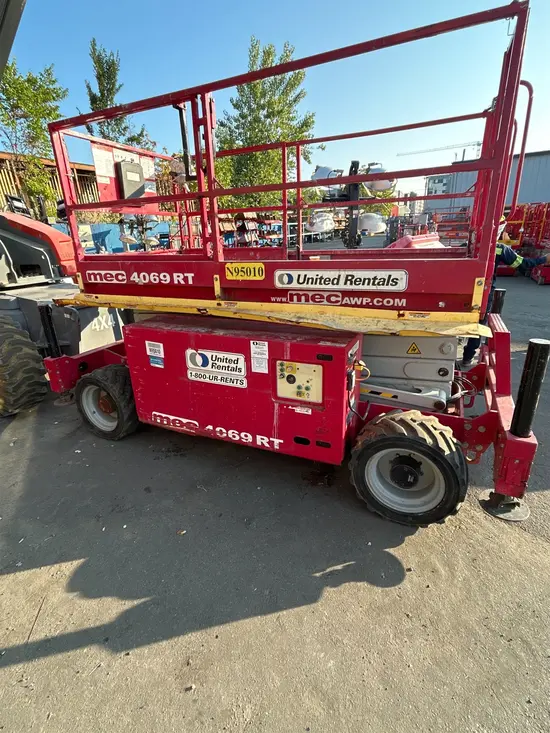 2016 MEC 4069RT Rough Terrain Scissor Lift