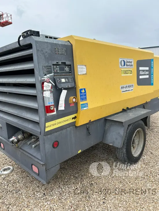 2019 Atlas Copco XATS750JD T4F Air Compressor