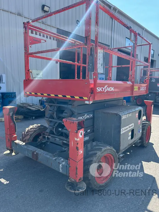 2018 Skyjack SJ6832RT Rough Terrain Scissor Lift