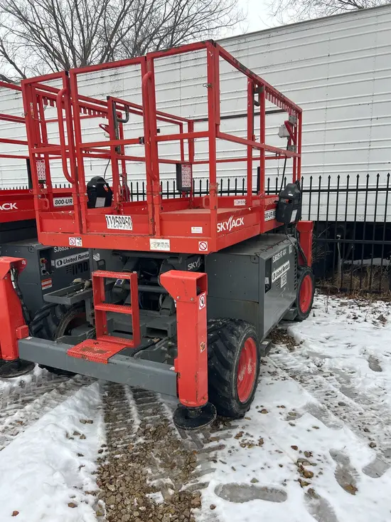 2021 Skyjack SJ6826RT Rough Terrain Scissor Lift